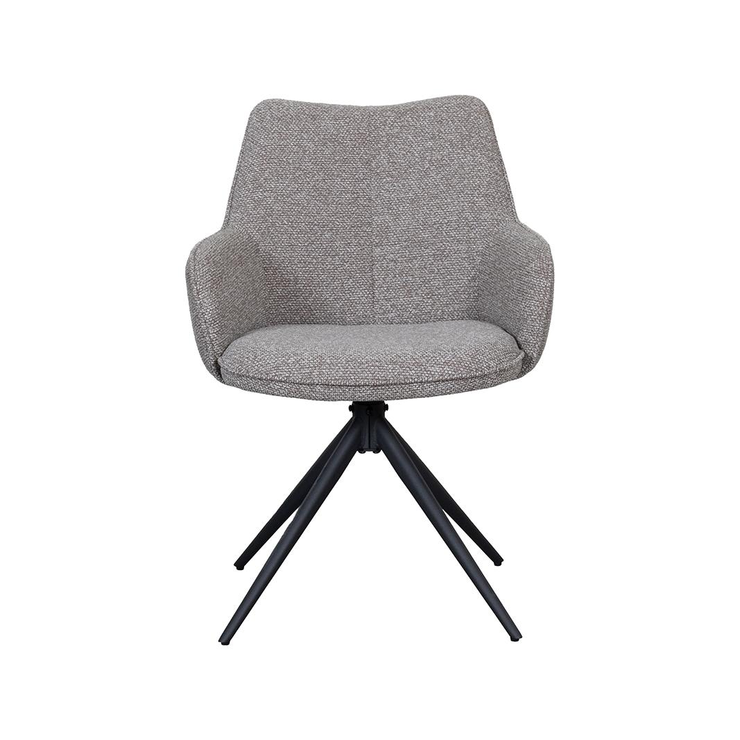  Eetkamerstoel Sawa - Mushroom - Royal Boucle afbeelding 3