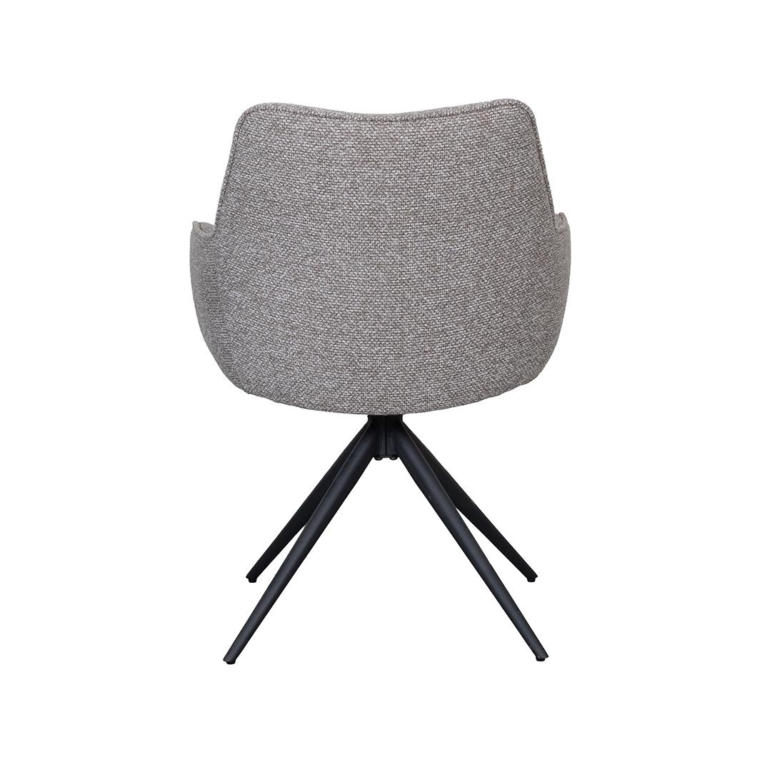  Eetkamerstoel Sawa - Mushroom - Royal Boucle afbeelding 5