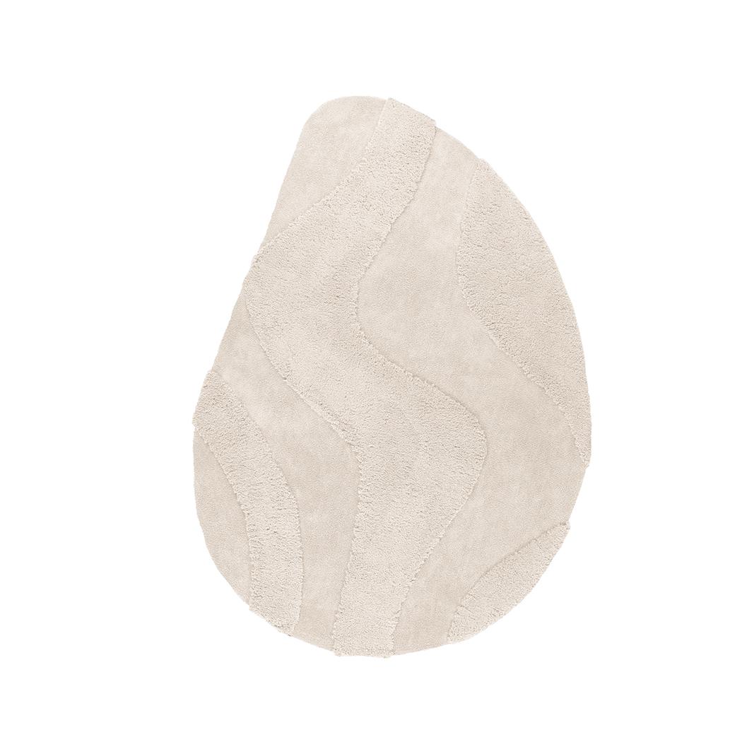  Vloerkleden Rima - Ivoor - Synthetisch - 160x230 cm - Organisch afbeelding 1