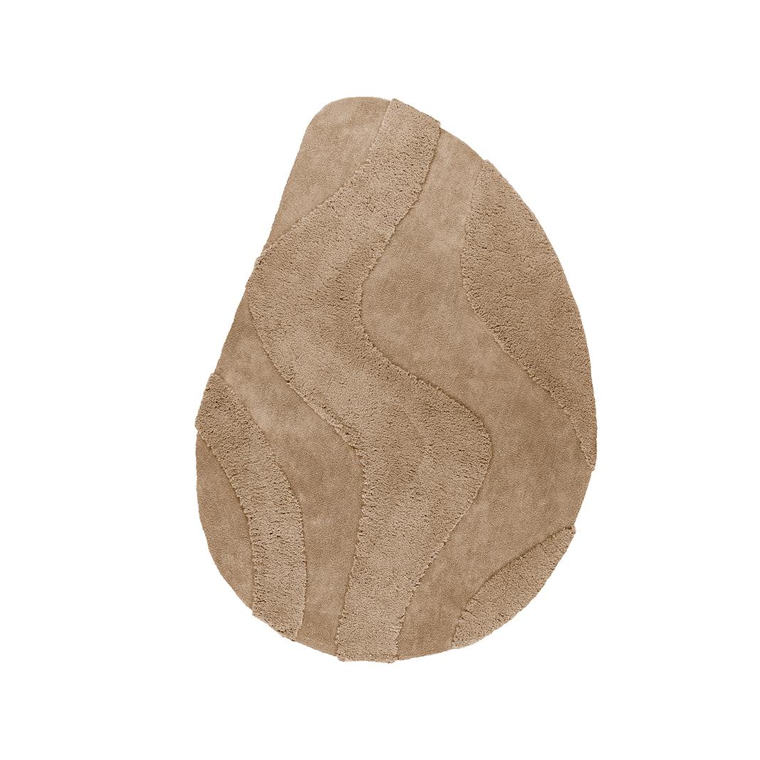  Vloerkleden Rima - Beige - Synthetisch - 160x230 cm - Organisch afbeelding 1