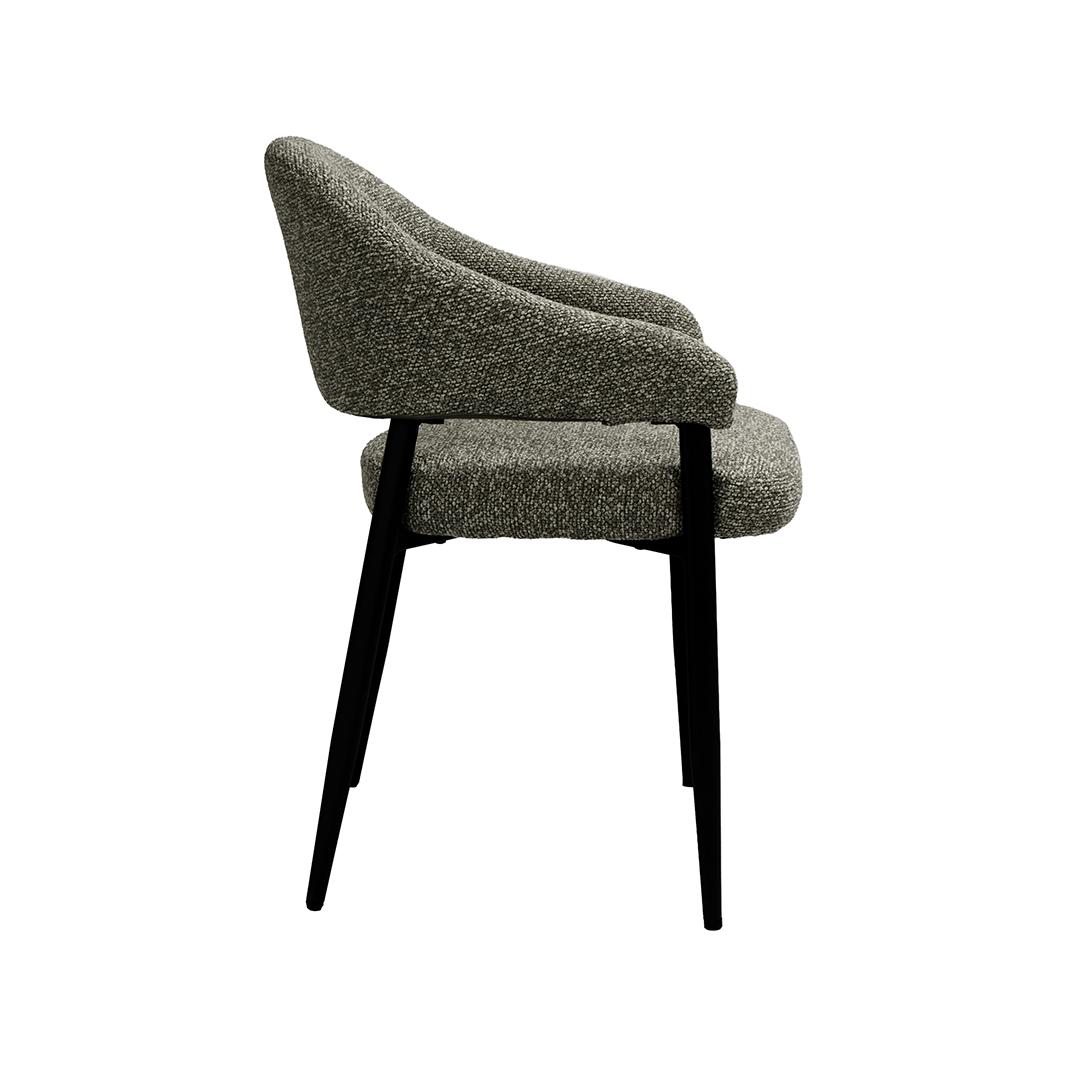  Eetkamerstoel Sora - Mushroom - Royal Boucle afbeelding 3