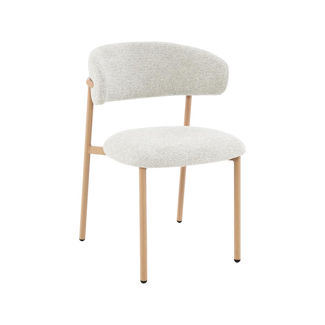  Eetkamerstoel Kaito - Naturel - Prestige - Naturel Houten Frame afbeelding 1