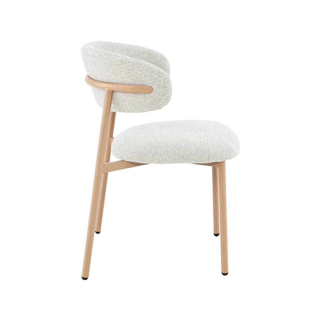  Eetkamerstoel Kaito - Naturel - Prestige - Naturel Houten Frame afbeelding 4