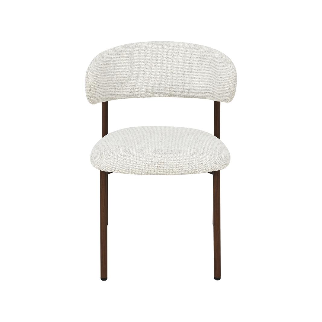  Eetkamerstoel Kaito - Naturel - Prestige - Walnoot Houten Frame afbeelding 2