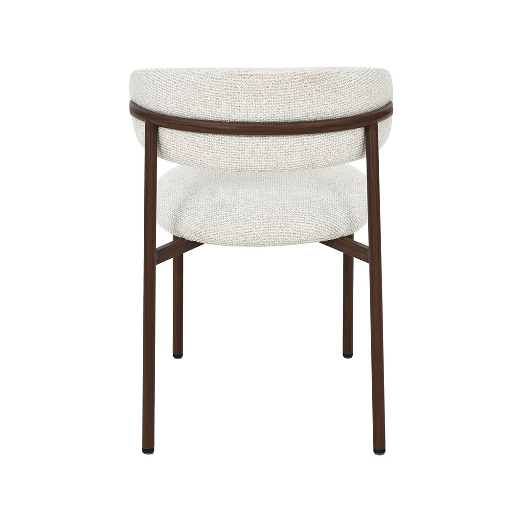  Eetkamerstoel Kaito - Naturel - Prestige - Walnoot Houten Frame afbeelding 5