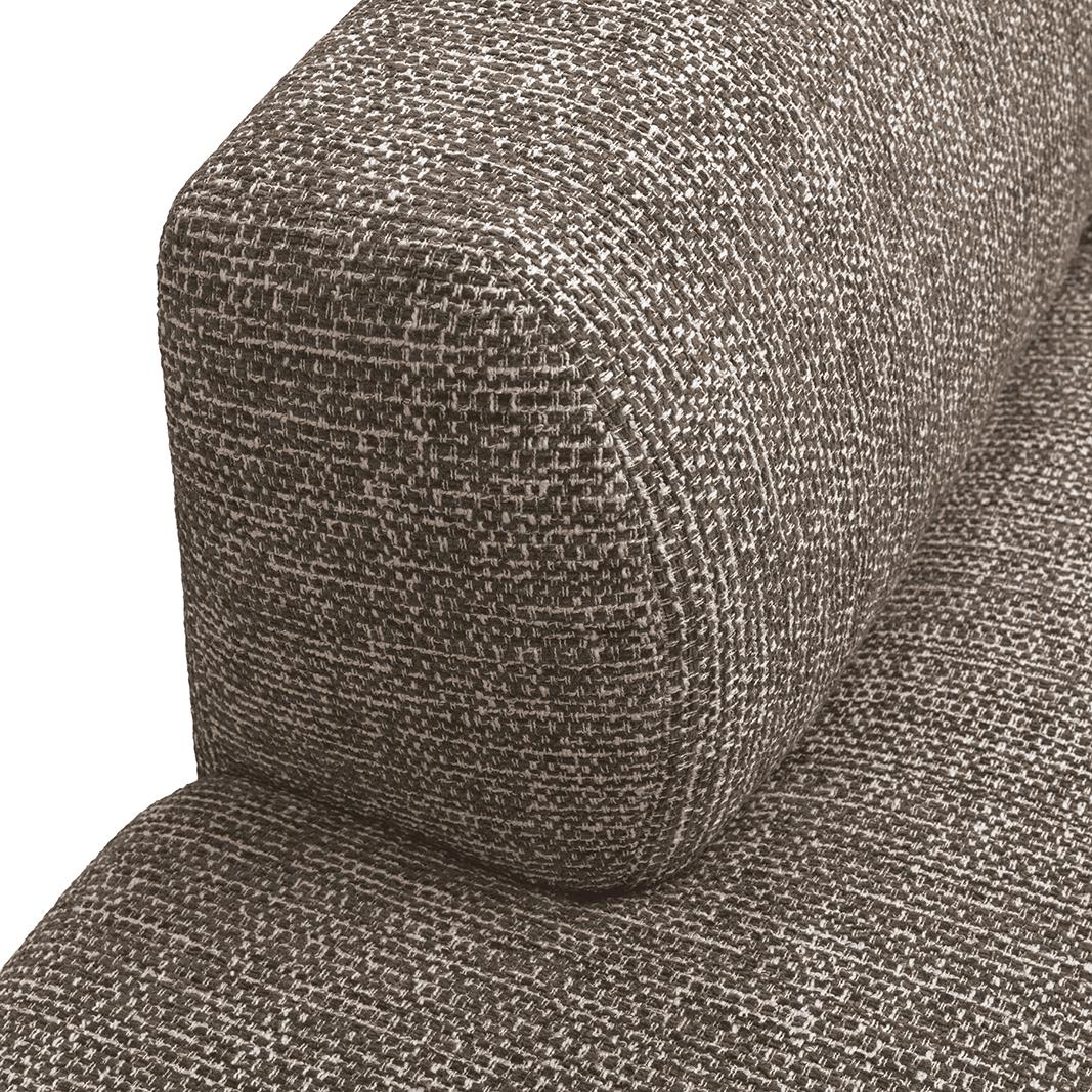  Hoekbank Verona - Taupe - Geweven - Links Voorstaand afbeelding 5