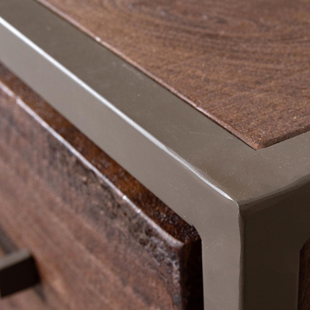  Tv-meubel Peru - Espresso - Mangohout - 160 cm afbeelding 6