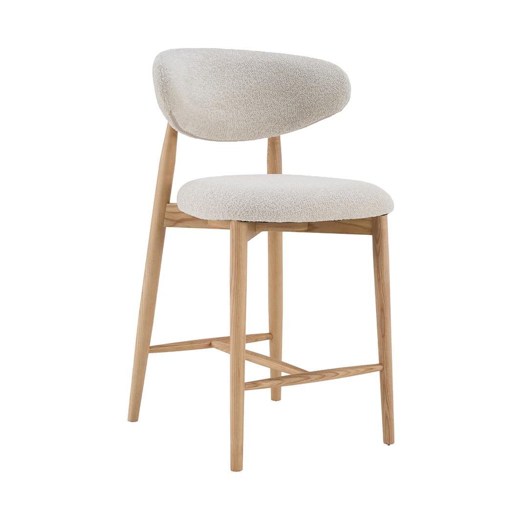  Barkruk Kyoto - Naturel - Superb - Laag afbeelding 1