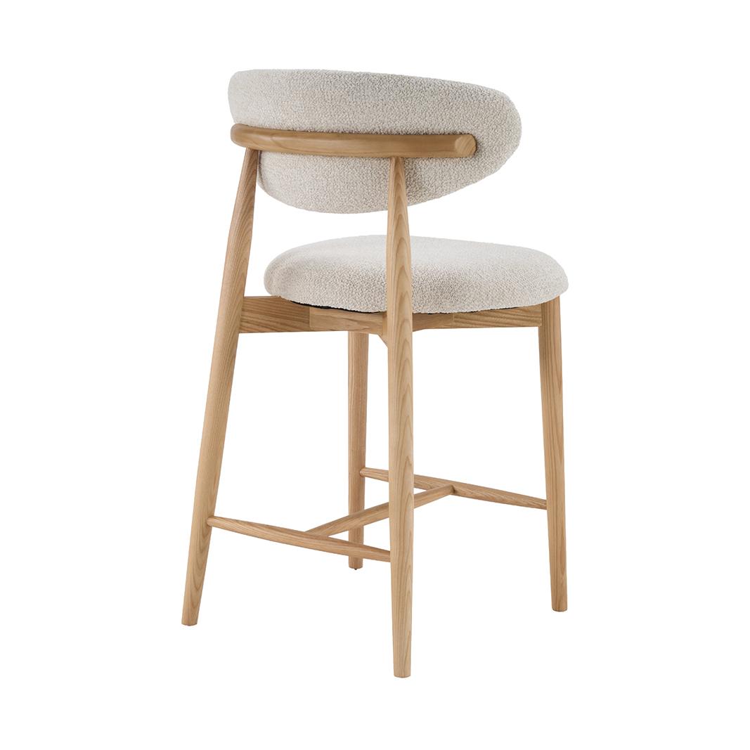  Barkruk Kyoto - Naturel - Superb - Laag afbeelding 3