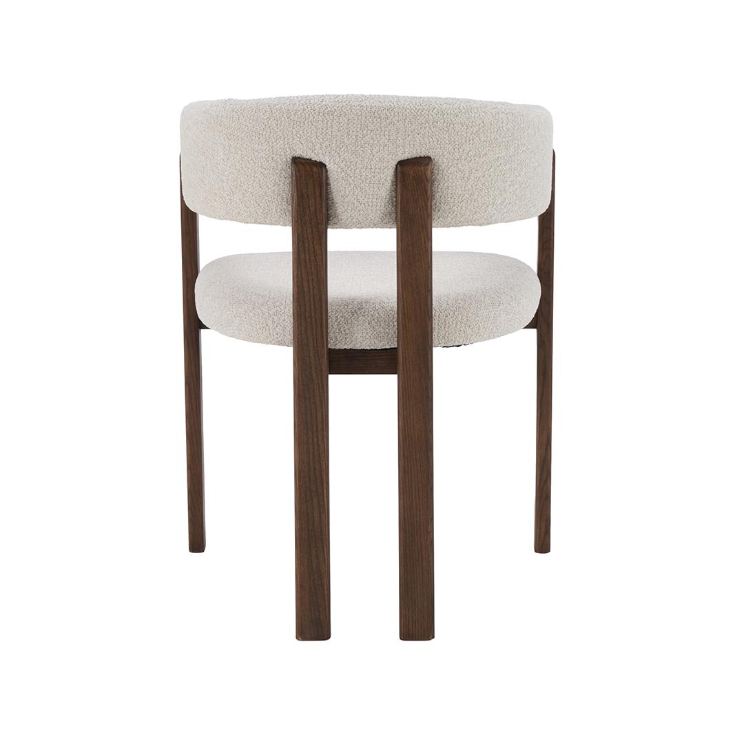  Eetkamerstoel Osaka - Naturel - Geweven - Walnoot Houten Frame afbeelding 5