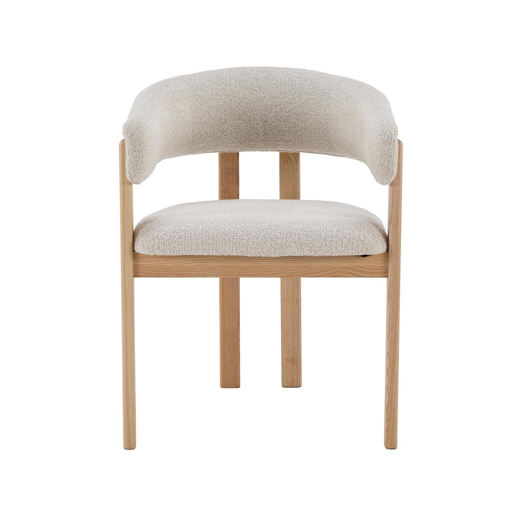  Eetkamerstoel Osaka - Naturel - Geweven - Naturel Houten Frame afbeelding 2