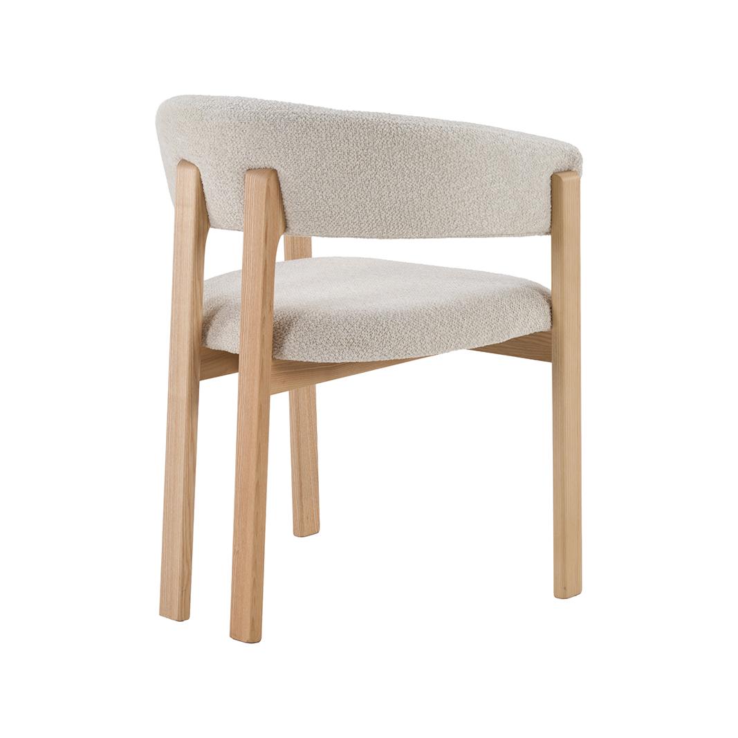  Eetkamerstoel Osaka - Naturel - Geweven - Naturel Houten Frame afbeelding 4