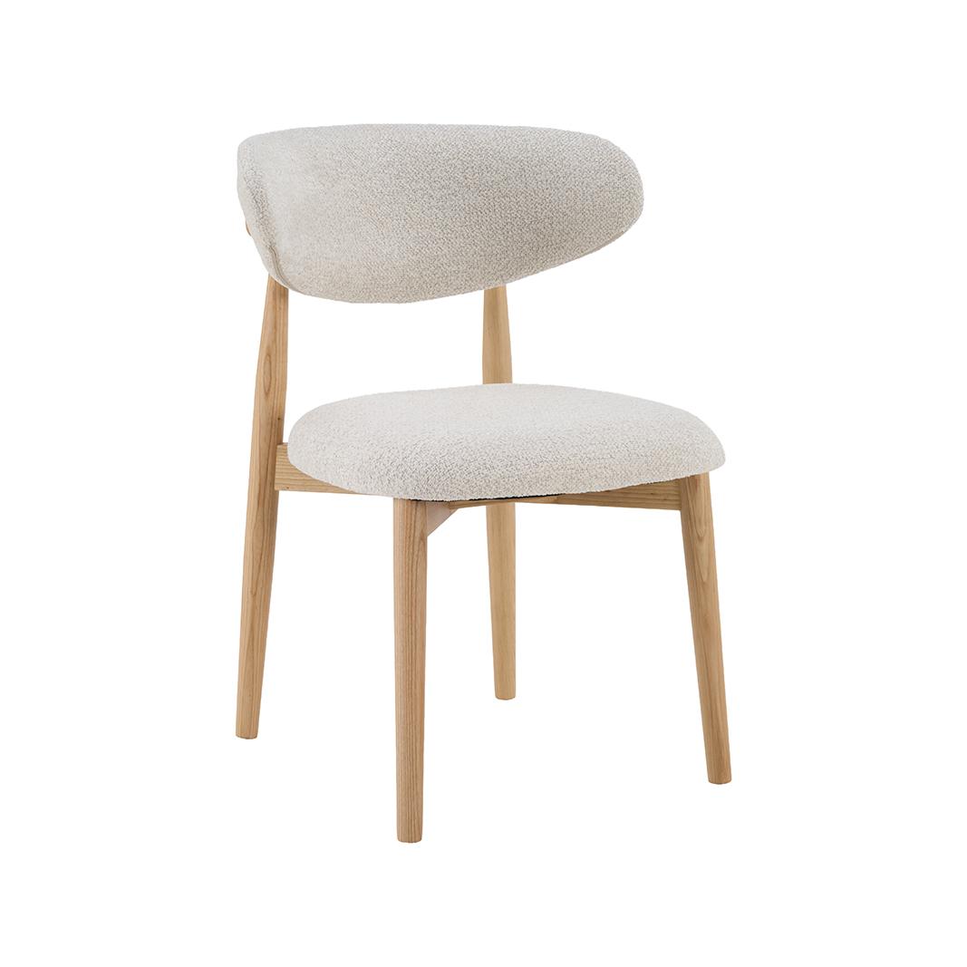  Eetkamerstoel Kyoto - Naturel - Geweven - Naturel Houten Frame afbeelding 1