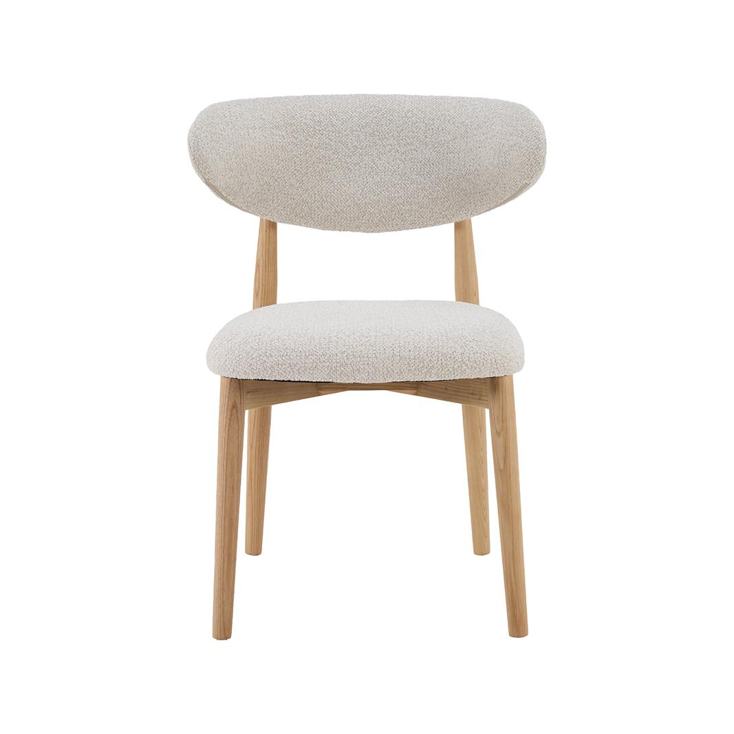  Eetkamerstoel Kyoto - Naturel - Geweven - Naturel Houten Frame afbeelding 2