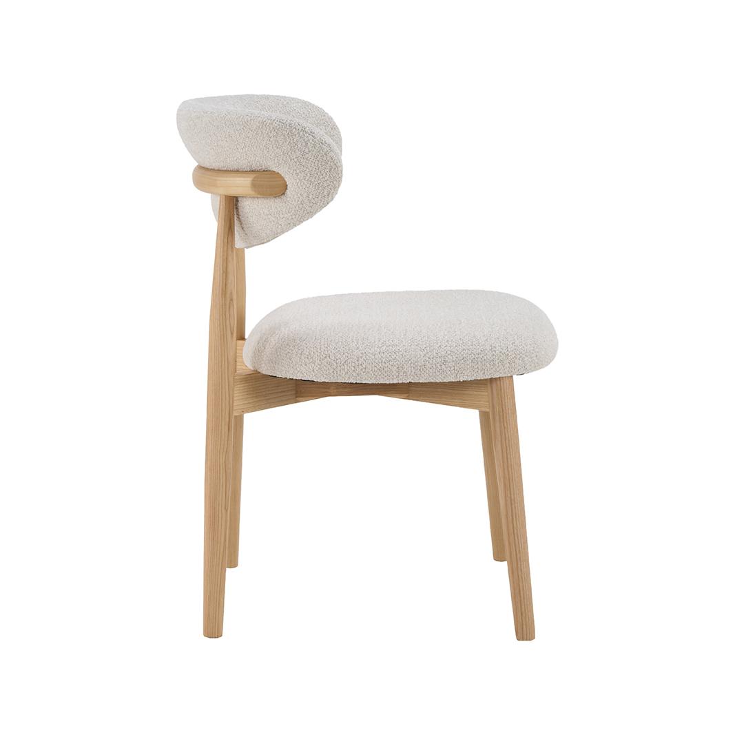  Eetkamerstoel Kyoto - Naturel - Geweven - Naturel Houten Frame afbeelding 3