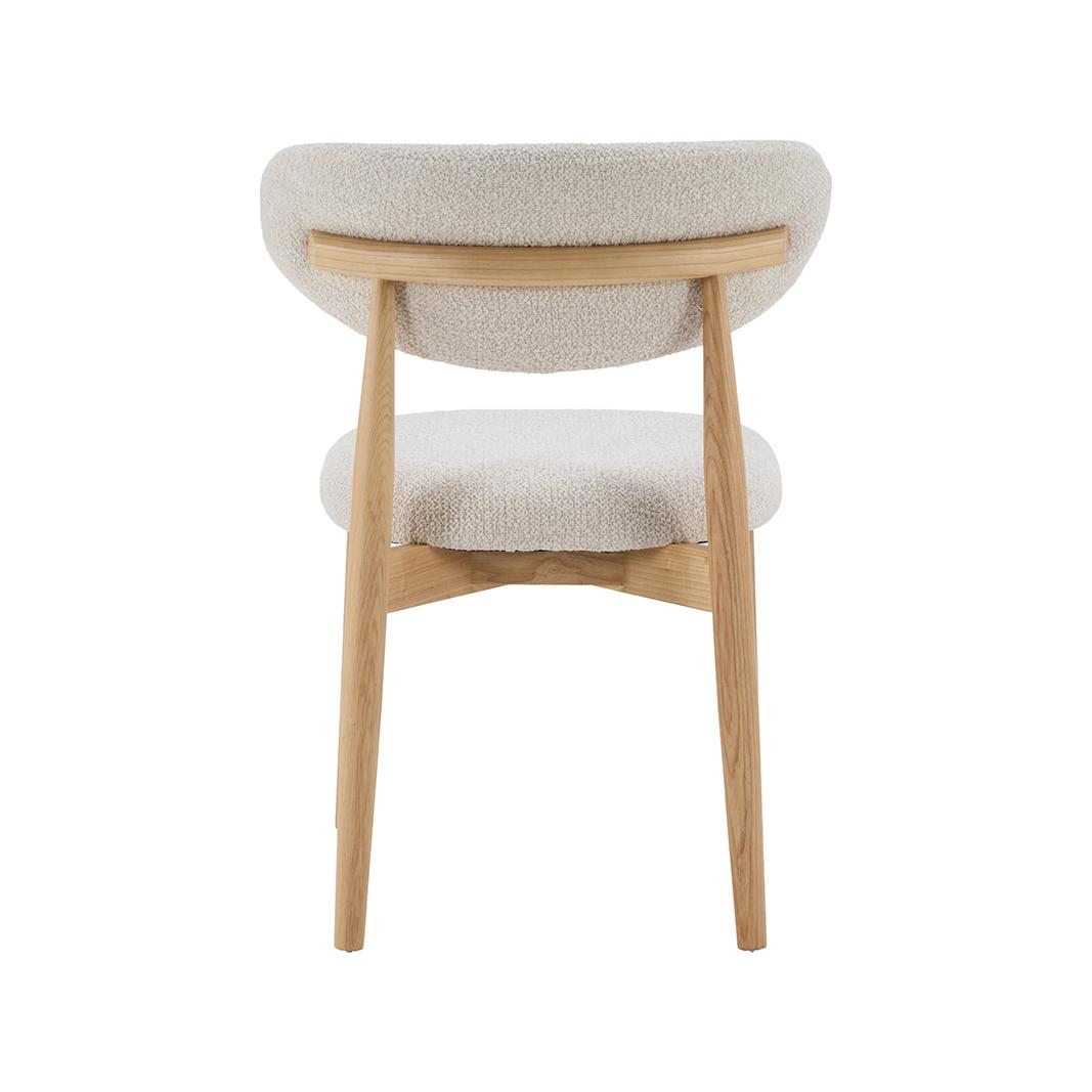  Eetkamerstoel Kyoto - Naturel - Geweven - Naturel Houten Frame afbeelding 4