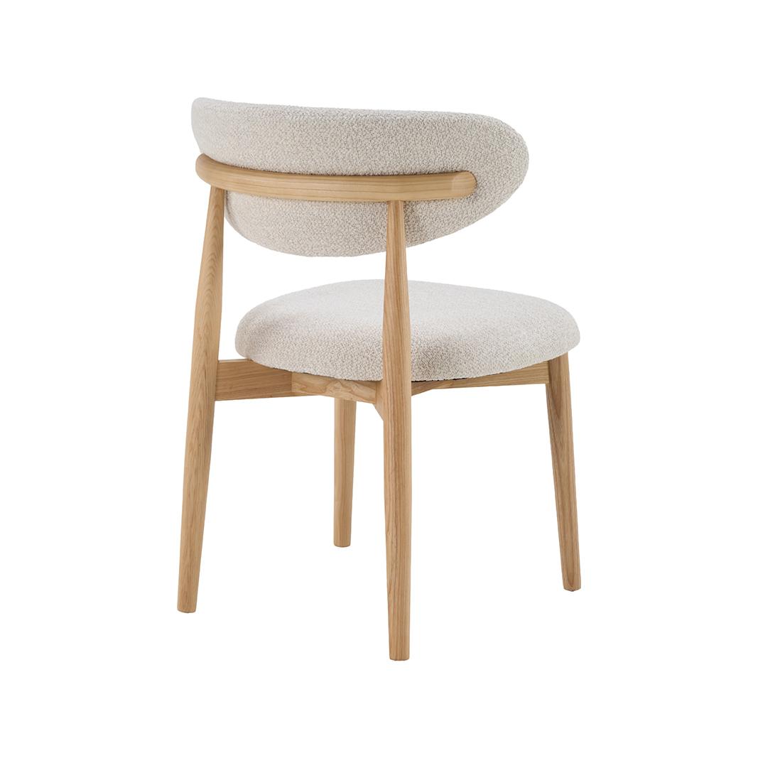  Eetkamerstoel Kyoto - Naturel - Geweven - Naturel Houten Frame afbeelding 5