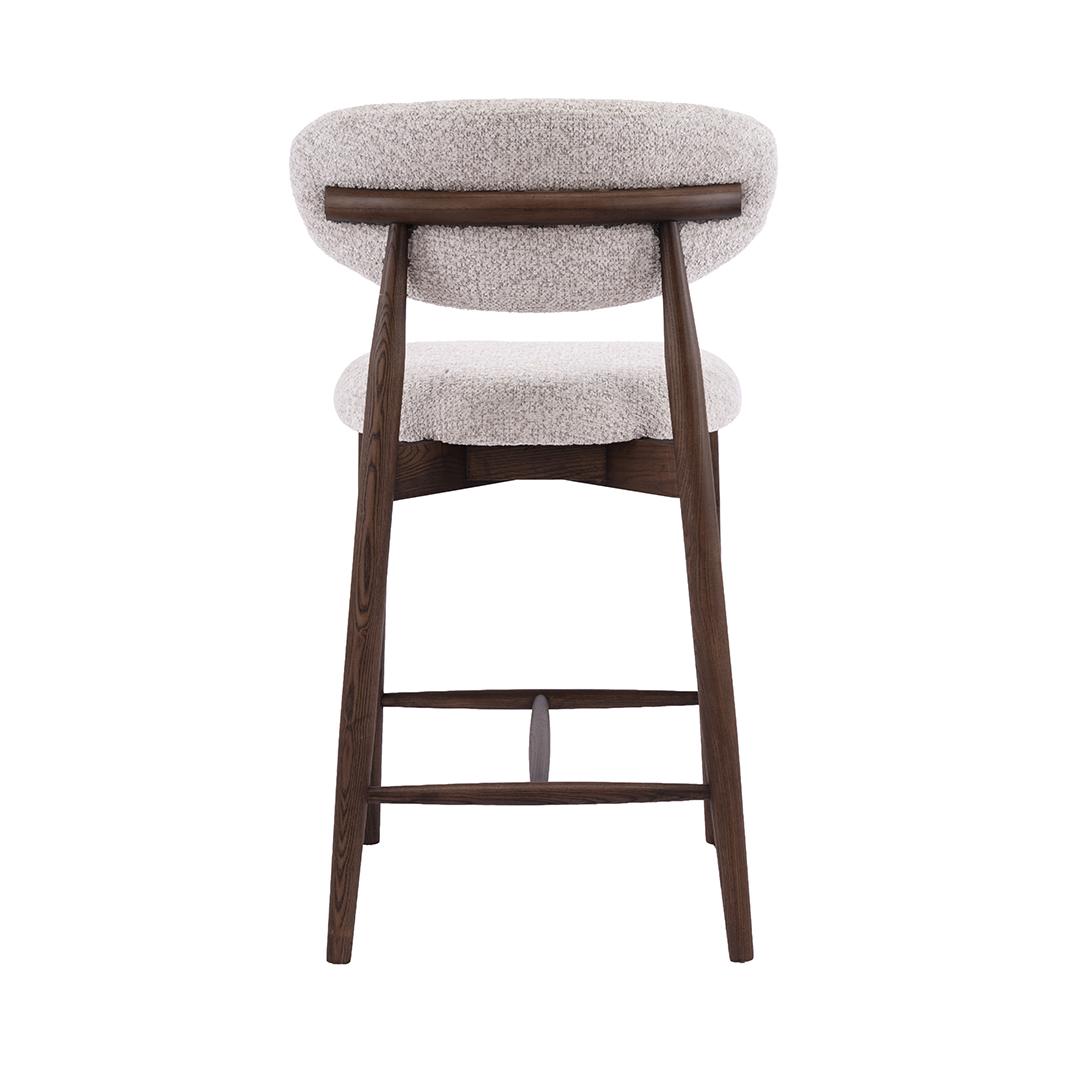  Barkruk Kyoto - Beige - Superb - Laag afbeelding 5