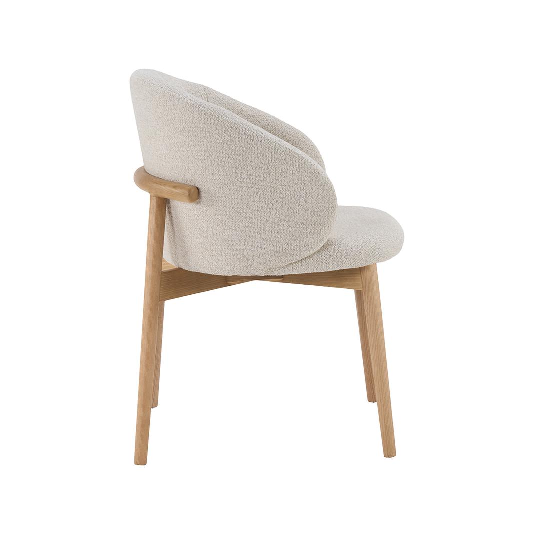  Eetkamerstoel Nagano - Naturel - Geweven - Naturel Houten Frame afbeelding 3