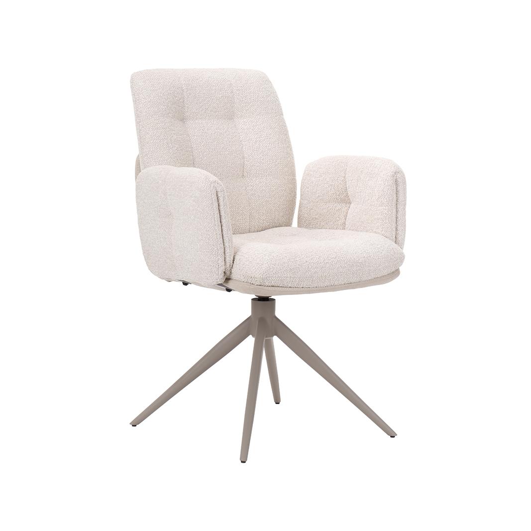  Eetkamerstoelen Unreal - Naturel - Geweven afbeelding 2