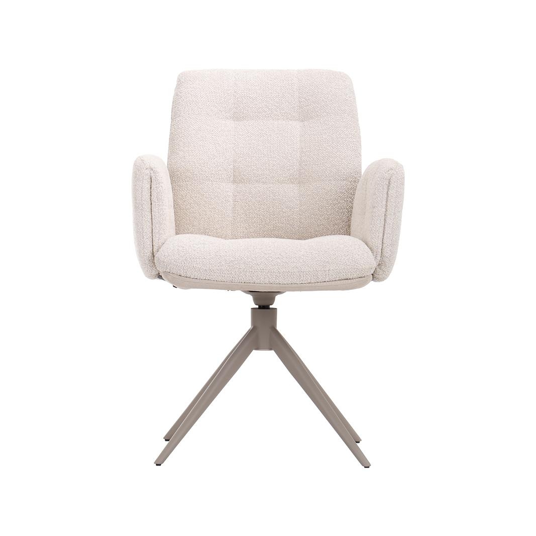  Eetkamerstoelen Unreal - Naturel - Geweven afbeelding 3