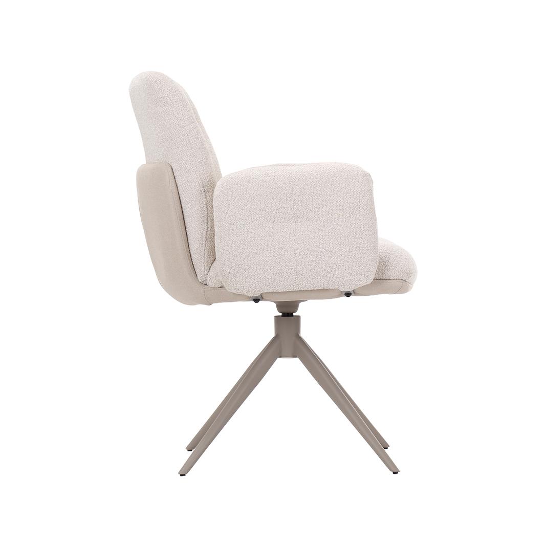  Eetkamerstoelen Unreal - Naturel - Geweven afbeelding 4