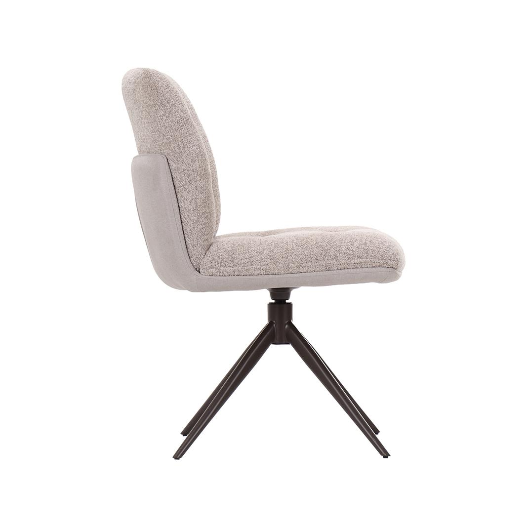  Eetkamerstoelen No Way - Beige - Geweven afbeelding 4