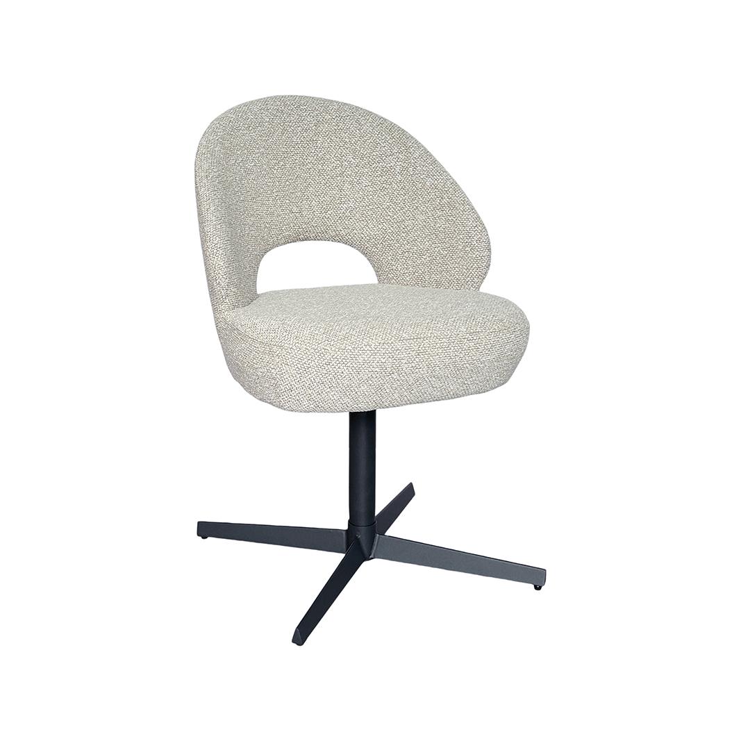  Eetkamerstoelen Saint Tropez - Naturel - Boucle afbeelding 2