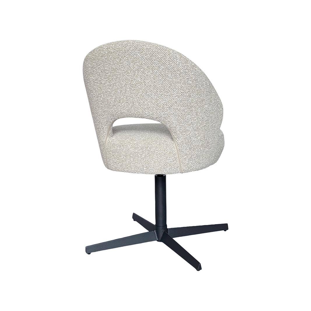  Eetkamerstoelen Saint Tropez - Naturel - Boucle afbeelding 5