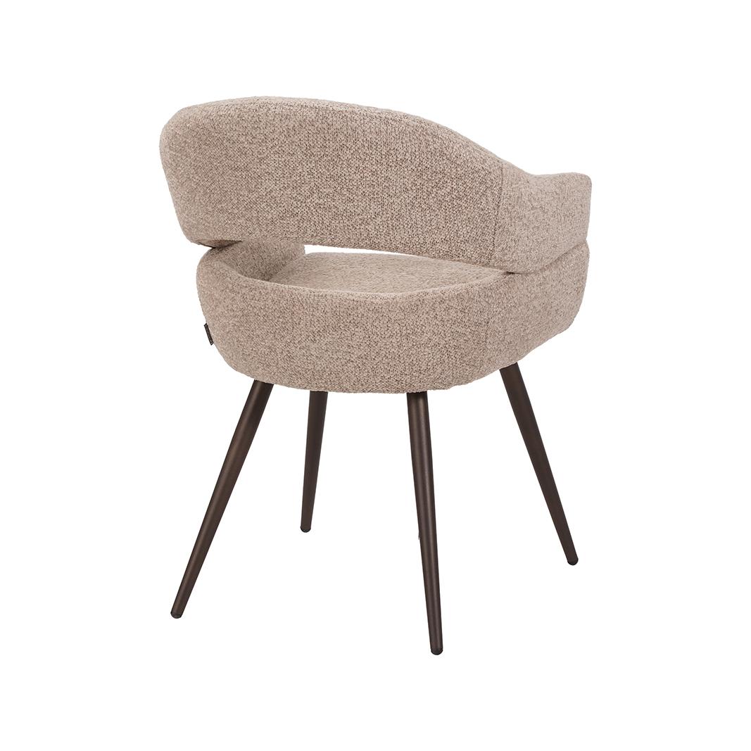  Eetkamerstoel Pia - Beige - Geweven - One Size afbeelding 4