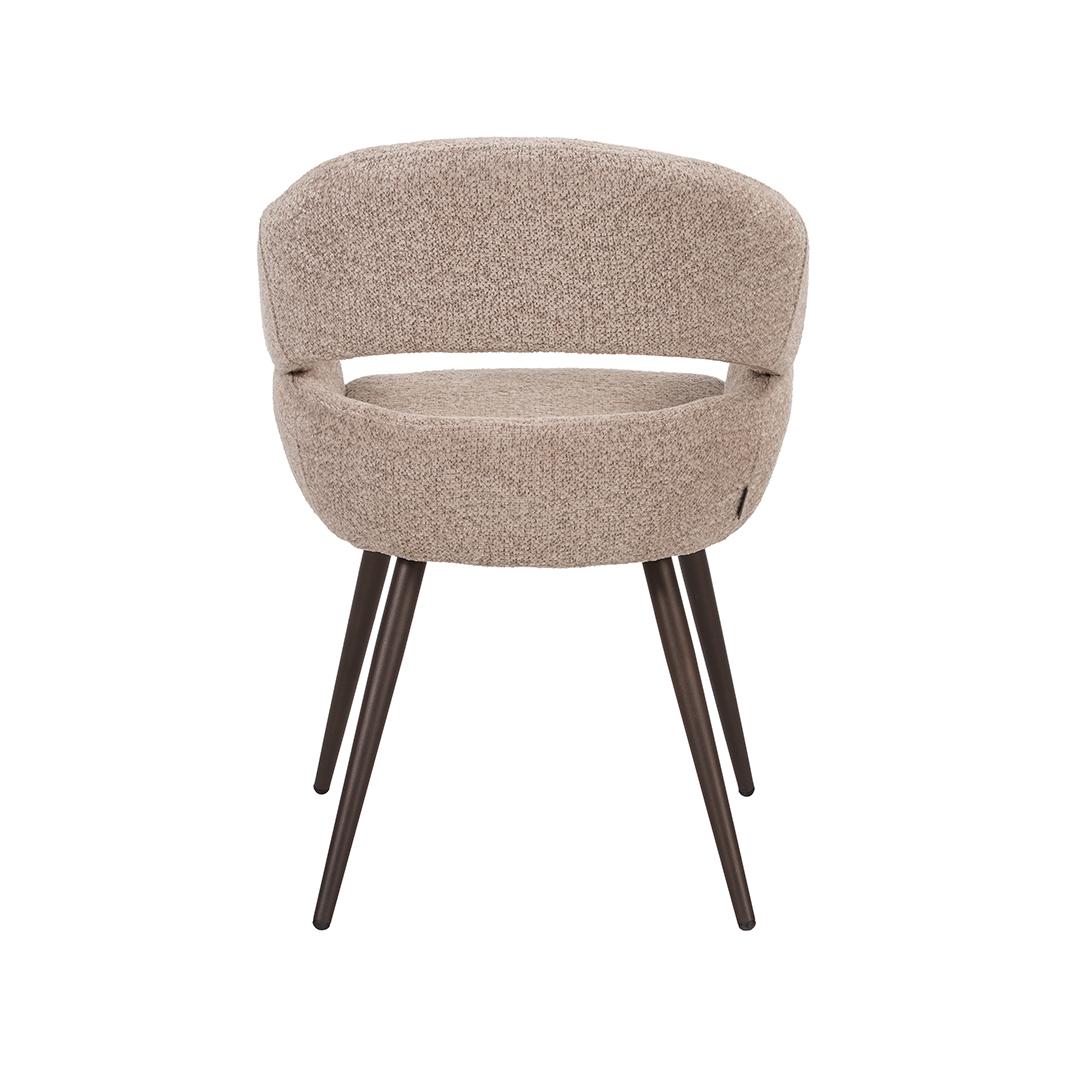  Eetkamerstoel Pia - Beige - Geweven - One Size afbeelding 5