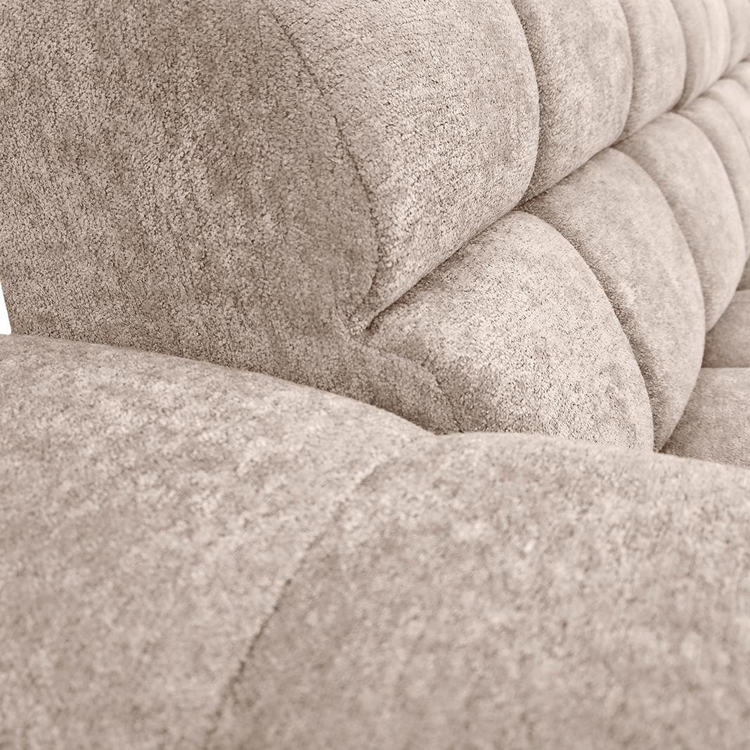  Hoekbank Luna - Naturel - Toro - Loungebank Rechts afbeelding 5