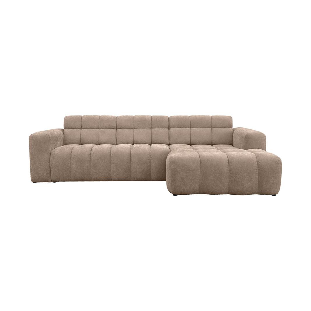  Hoekbank Luna - Taupe - Toro - Loungebank Rechts afbeelding 2
