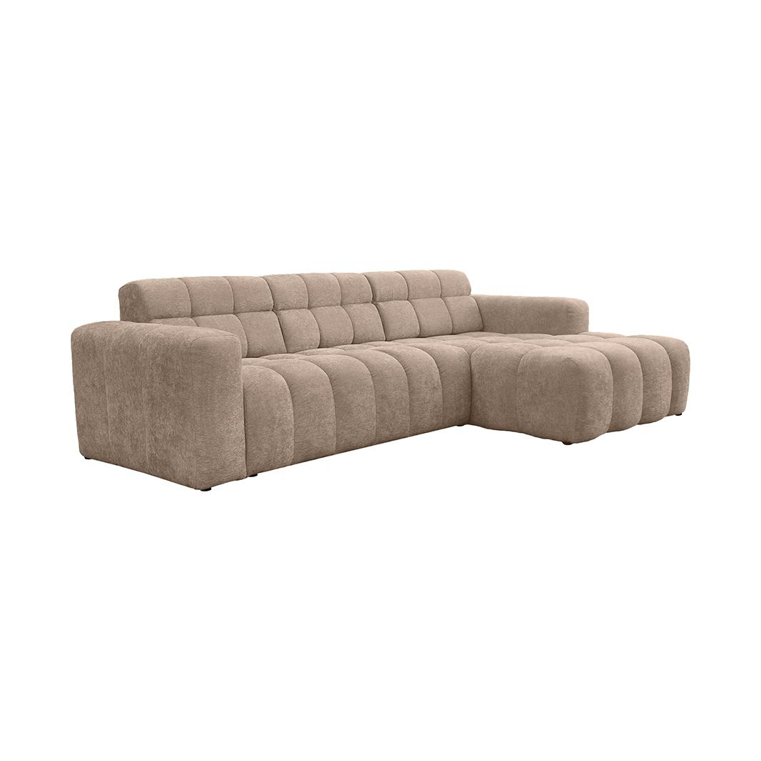  Hoekbank Luna - Taupe - Toro - Loungebank Rechts afbeelding 3