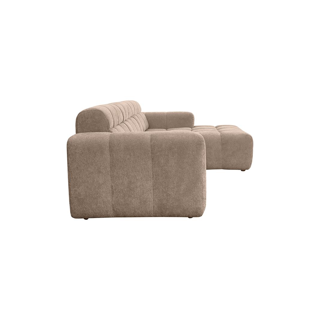  Hoekbank Luna - Taupe - Toro - Loungebank Rechts afbeelding 4