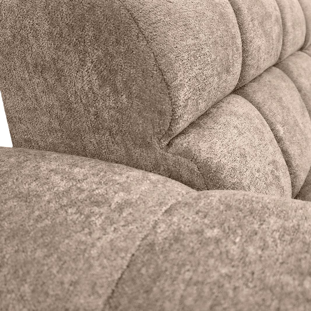  Hoekbank Luna - Taupe - Toro - U-Bank Rechts afbeelding 6
