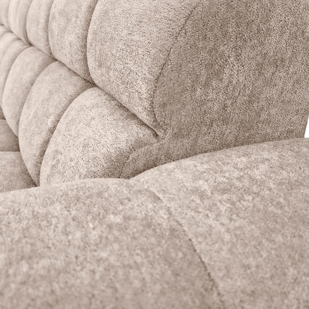  Hoekbank Luna - Naturel - Toro - Loungebank Links afbeelding 5