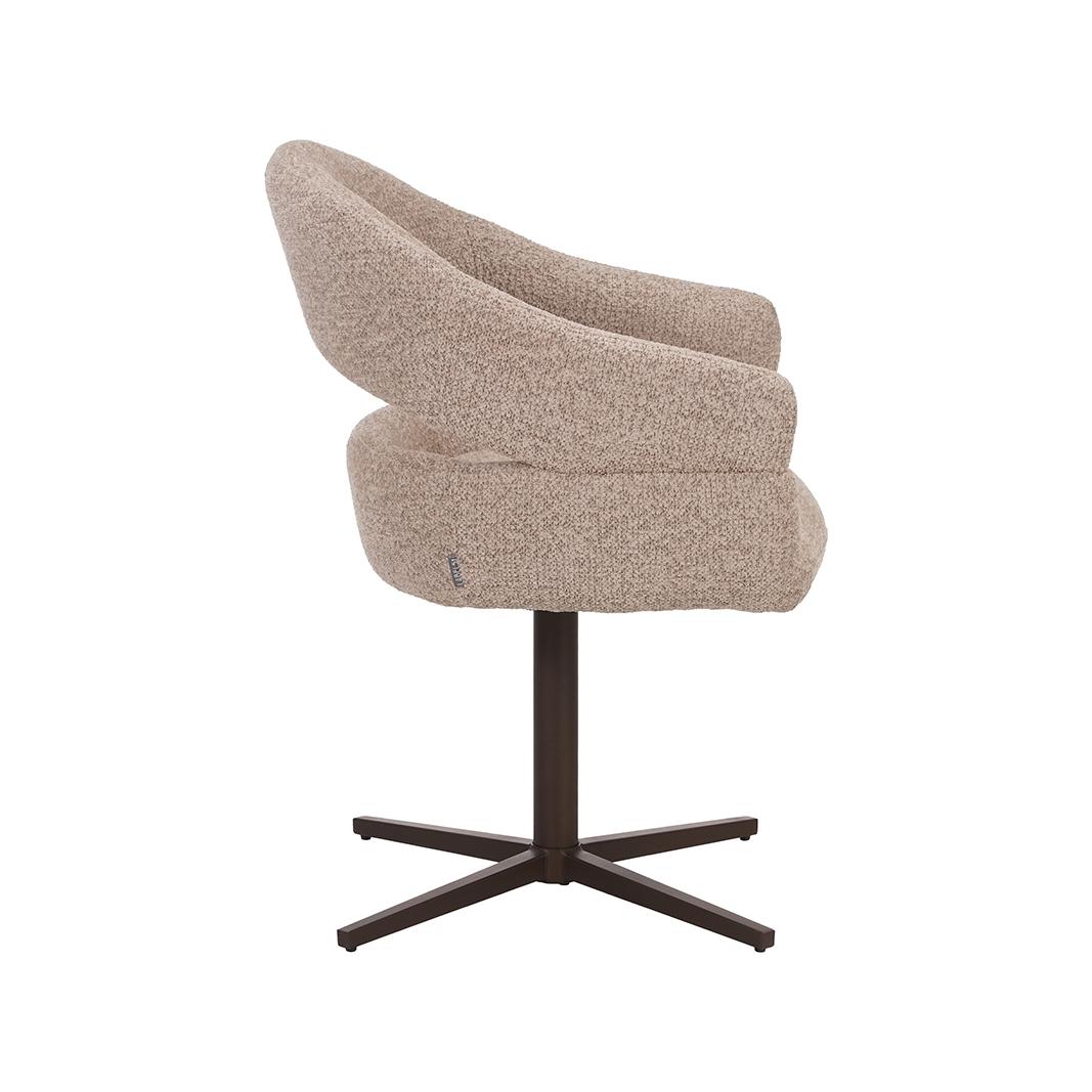  Eetkamerstoel Donna - Beige - Geweven - One Size afbeelding 4