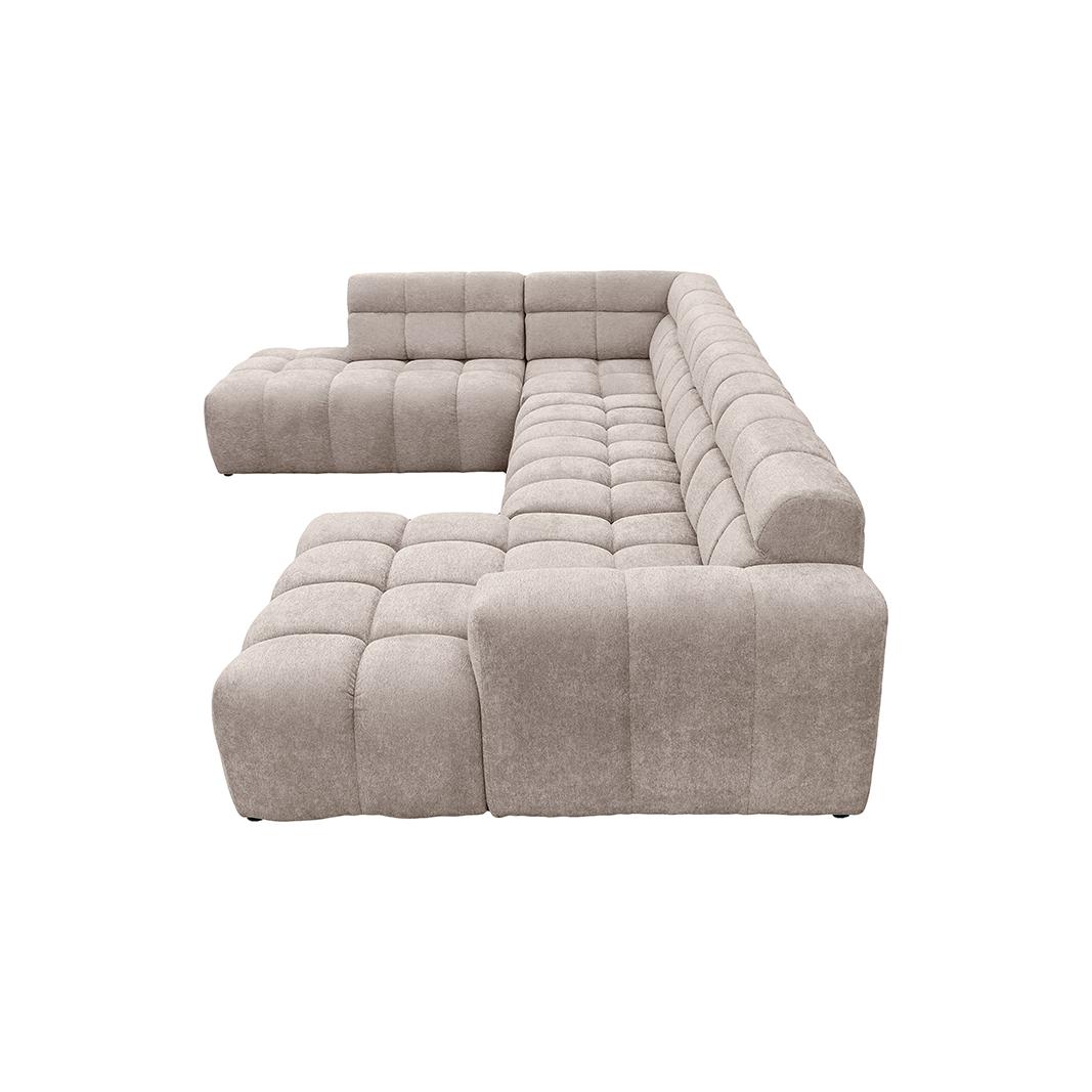 Hoekbank Luna - Naturel - Toro - U-Bank Links afbeelding 5