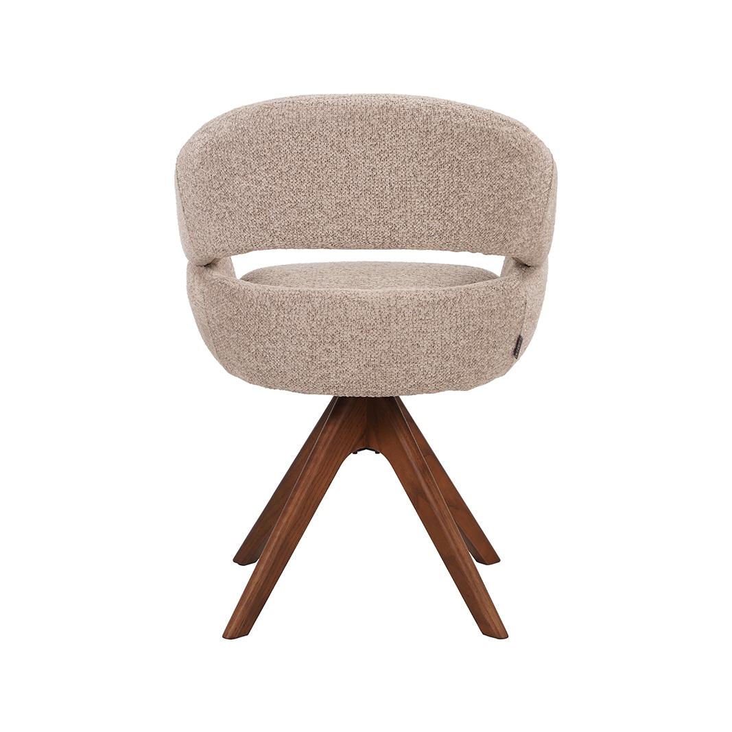  Eetkamerstoel Sofia - Beige - Geweven - One Size afbeelding 6