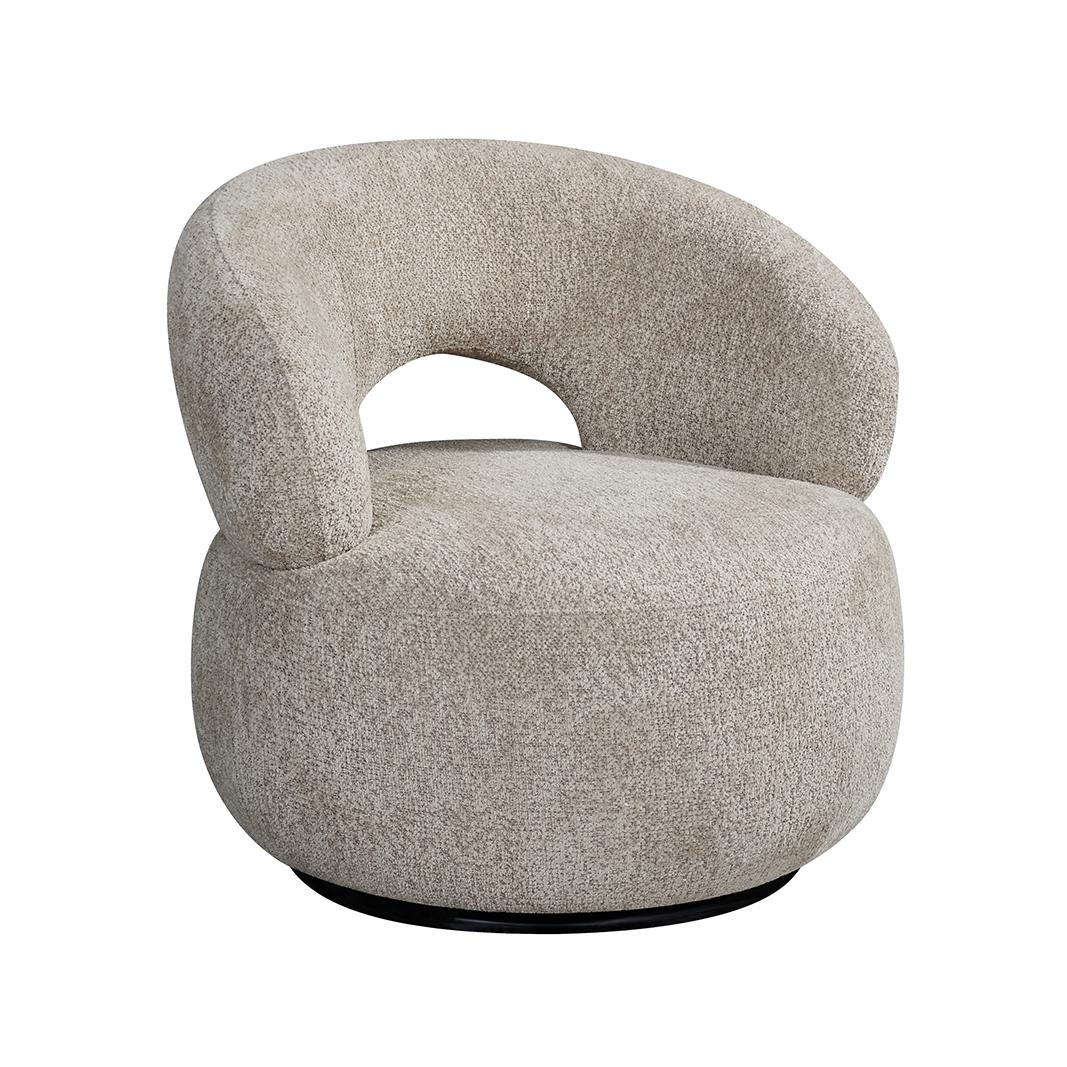  Fauteuils Nusenna - Beige - Geweven afbeelding 2