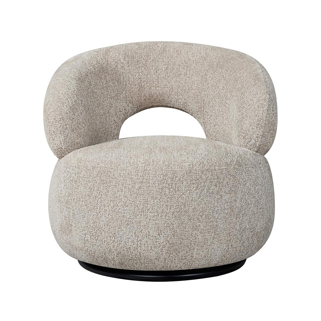  Fauteuils Nusenna - Beige - Geweven afbeelding 3
