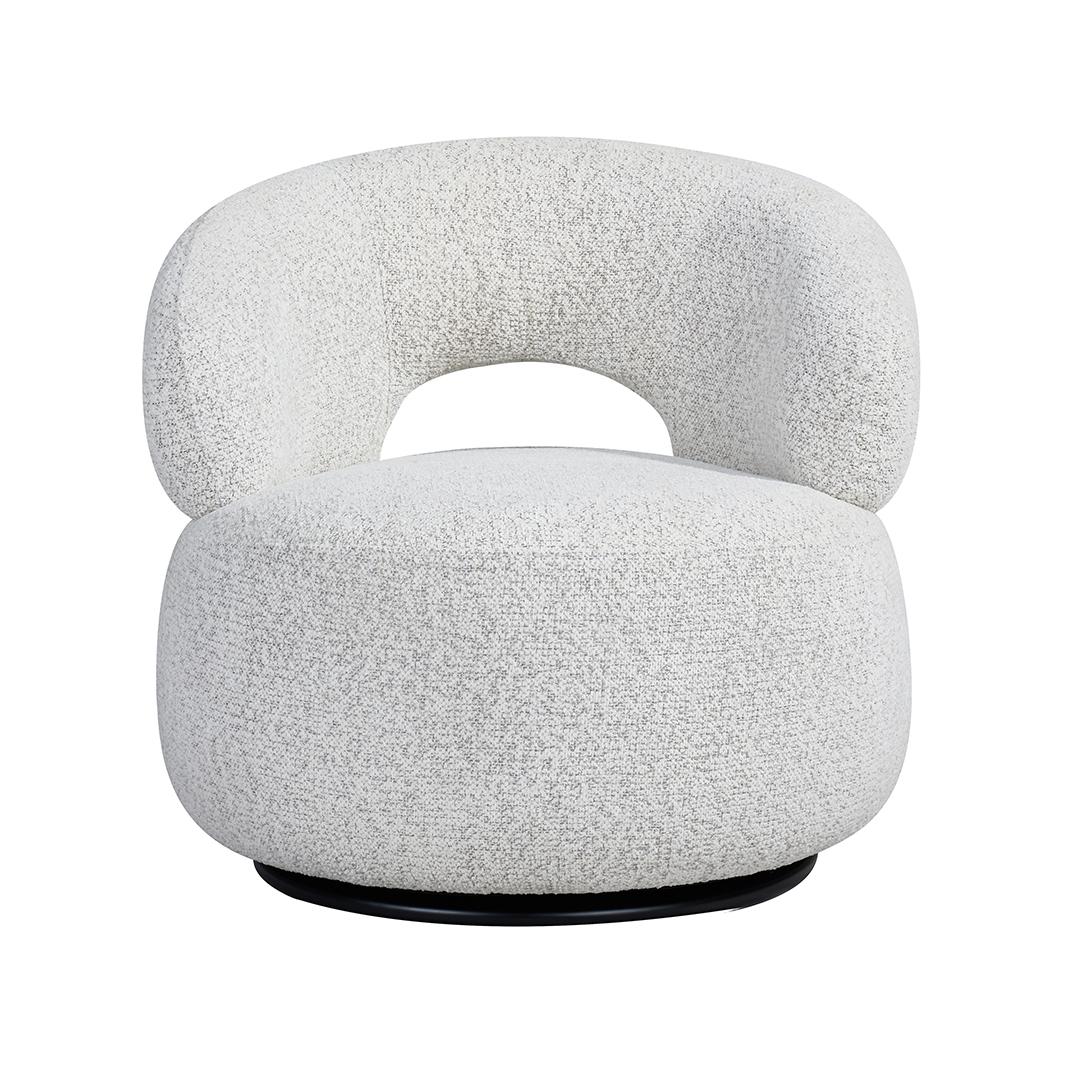  Fauteuils Nusenna - Champagne - Geweven afbeelding 3