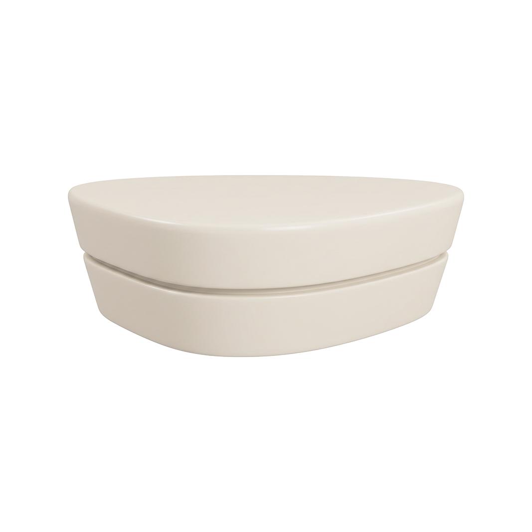  Salontafel Javi - Soft Sand - Mangohout - 110 cm afbeelding 1