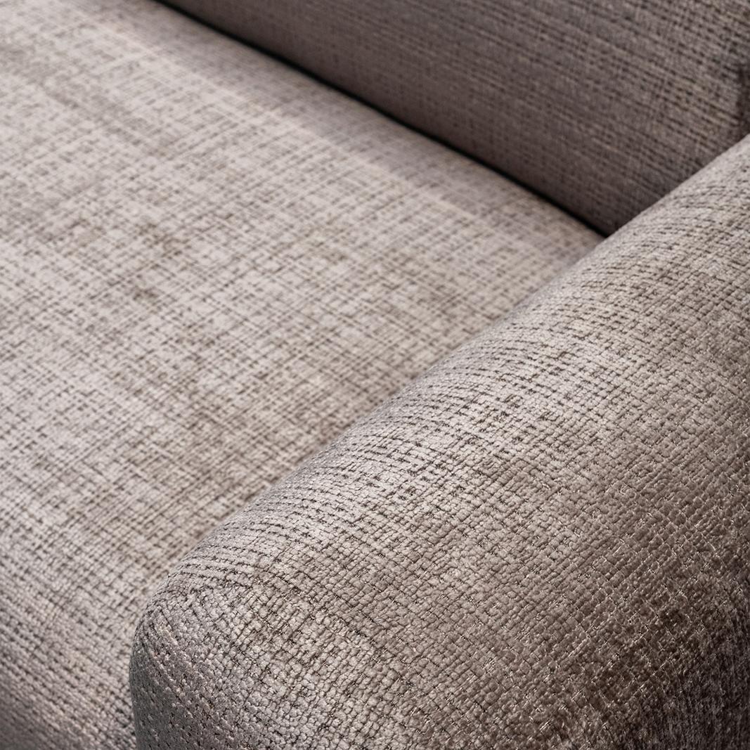  Hoekbank Movidas - Taupe - Cremona - Hoekbank Links afbeelding 3
