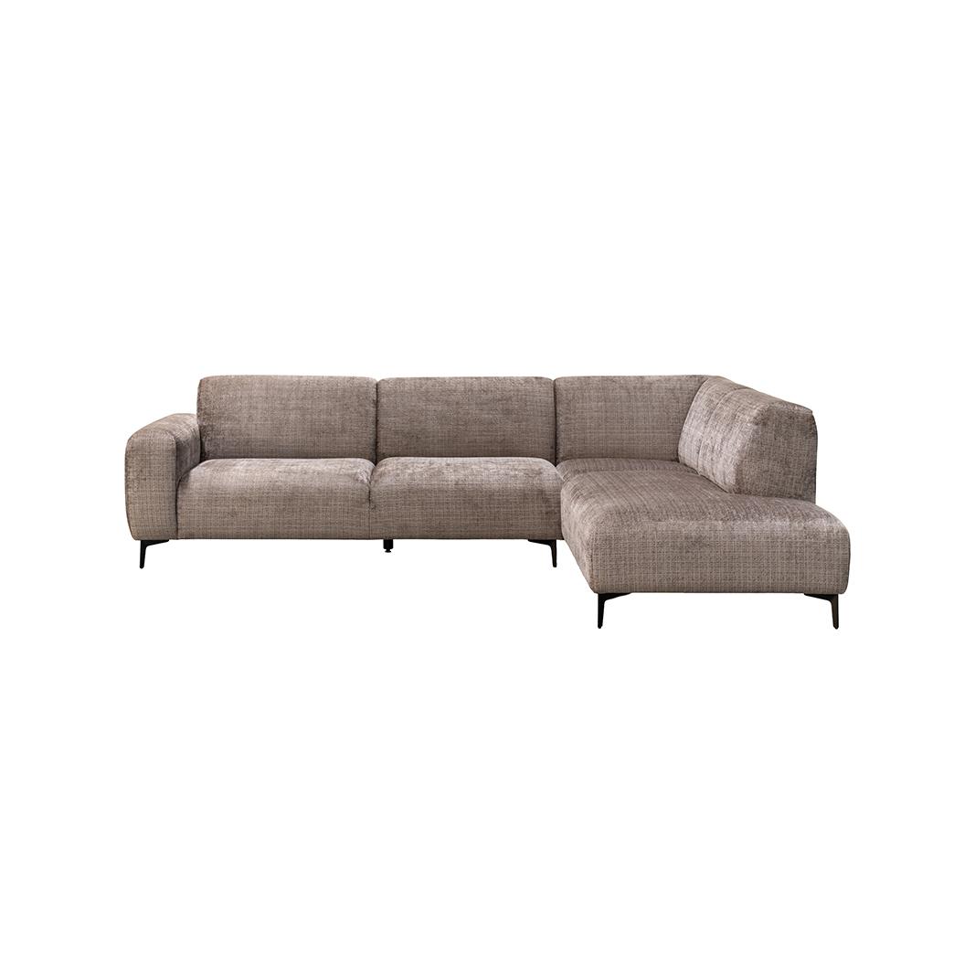  Hoekbank Movidas - Taupe - Cremona - Hoekbank Rechts afbeelding 1