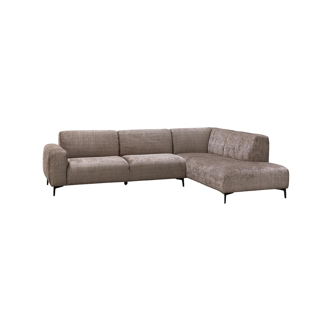  Hoekbank Movidas - Taupe - Cremona - Hoekbank Rechts afbeelding 2