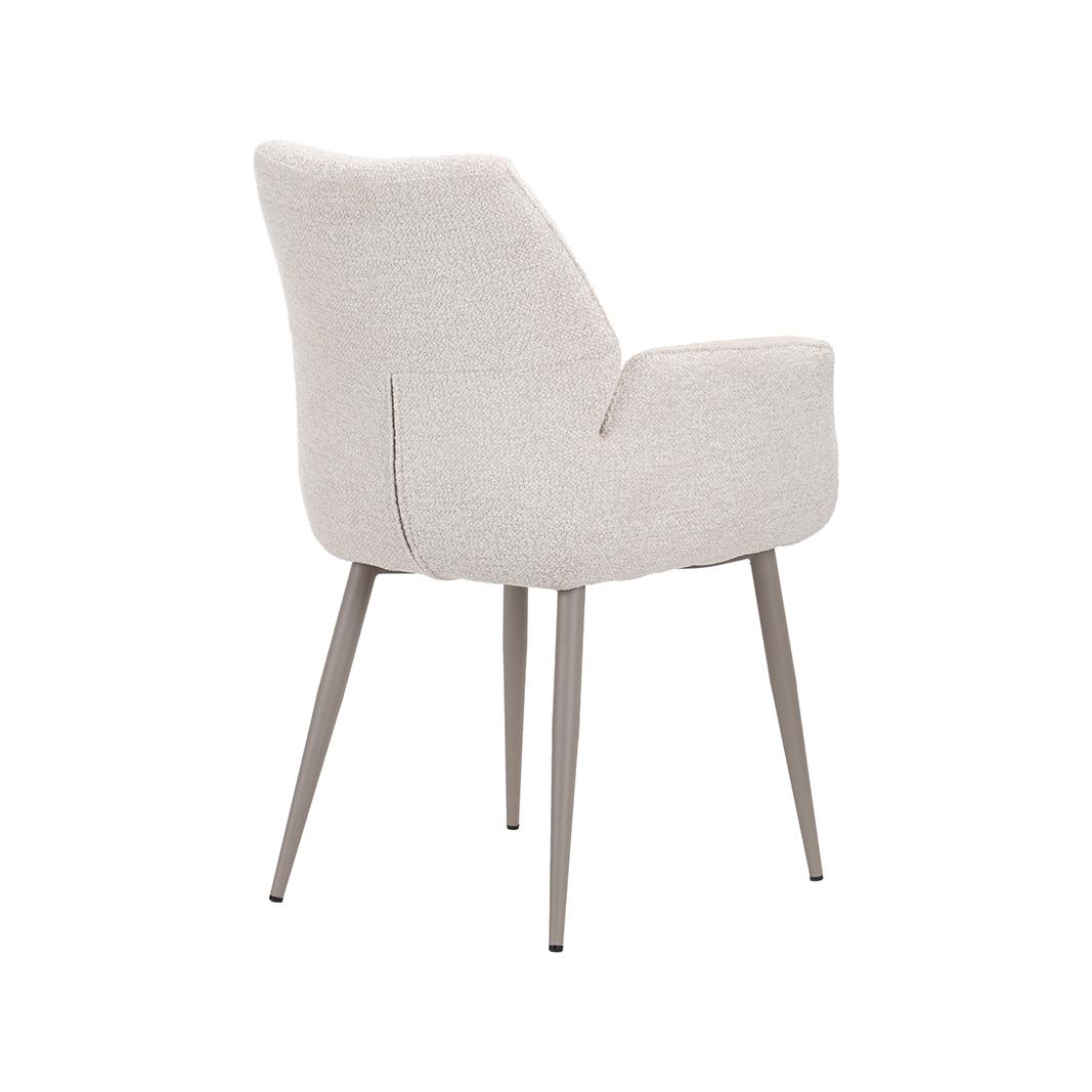  Eetkamerstoel Legend - Naturel - Superb - Beige Stof afbeelding 4