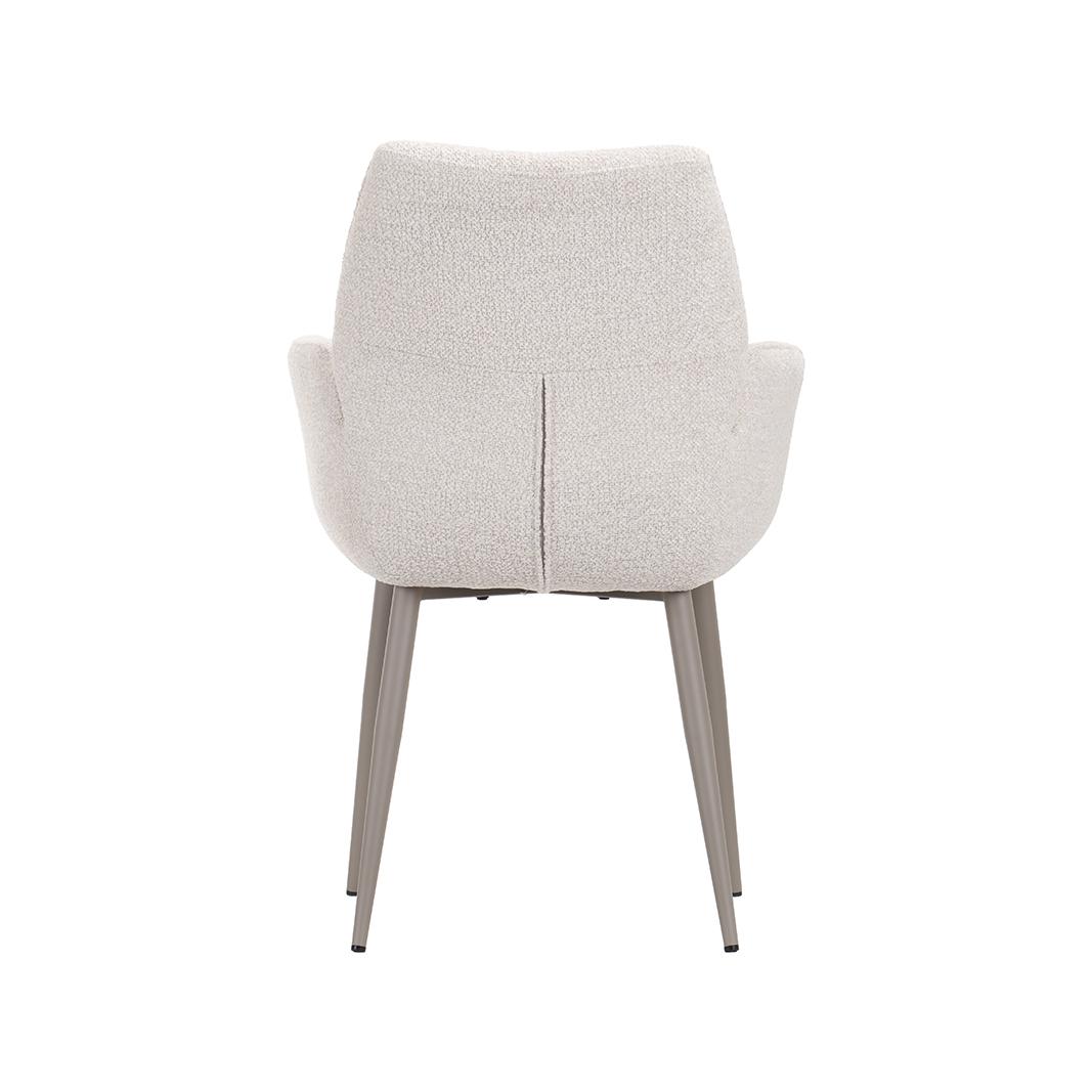  Eetkamerstoel Legend - Naturel - Superb - Beige Stof afbeelding 5