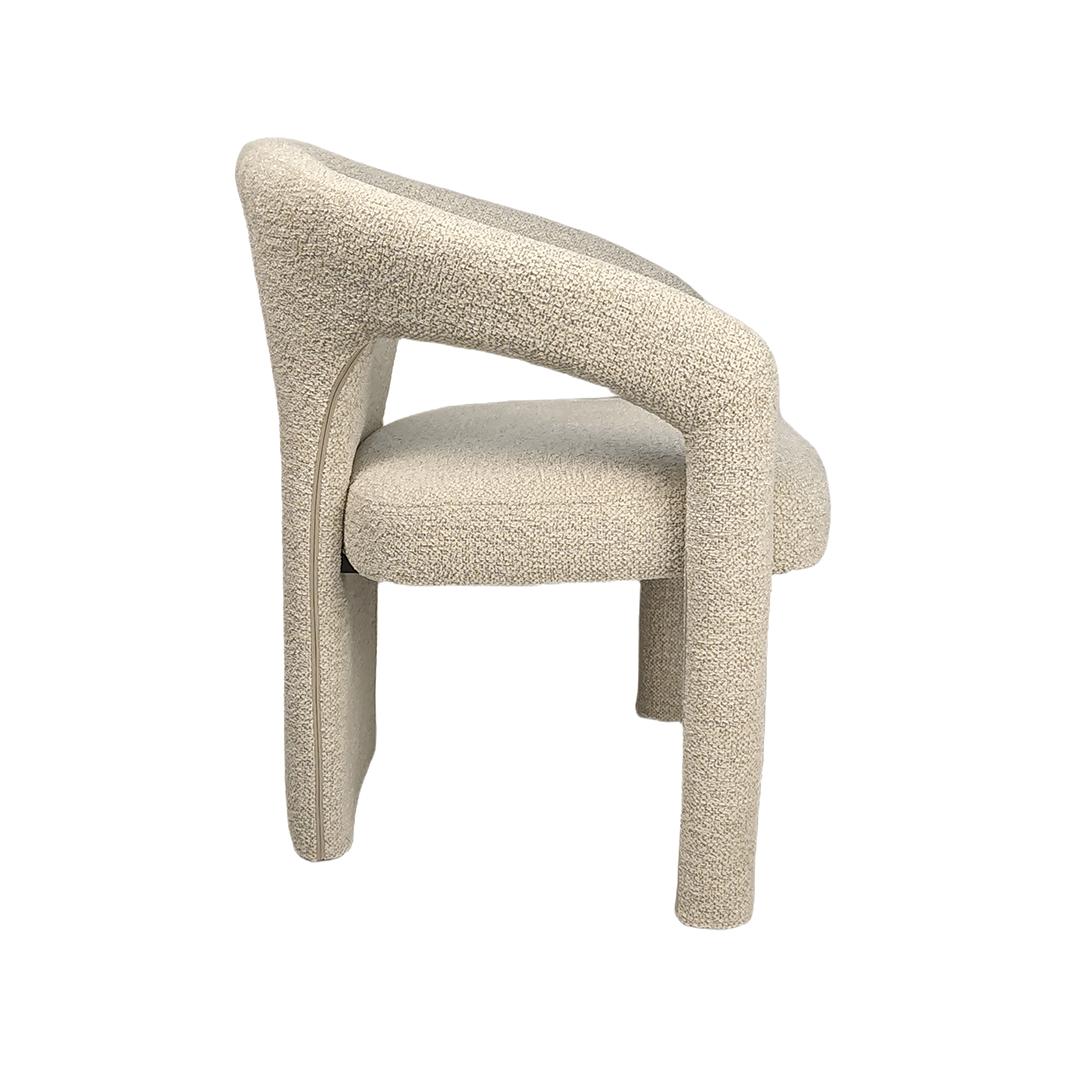  Eetkamerstoel Haruki - Naturel - Superb - Naturel Stof afbeelding 2